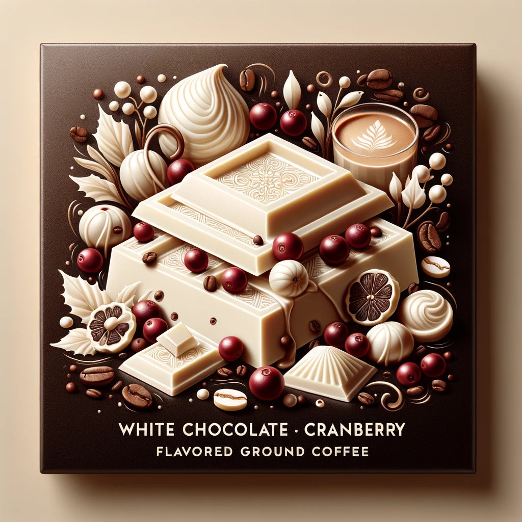 White Chocolate Cranberry 2.5oz – deLima Coffee Factory Store