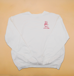 White Crew Neck Sweatshirt