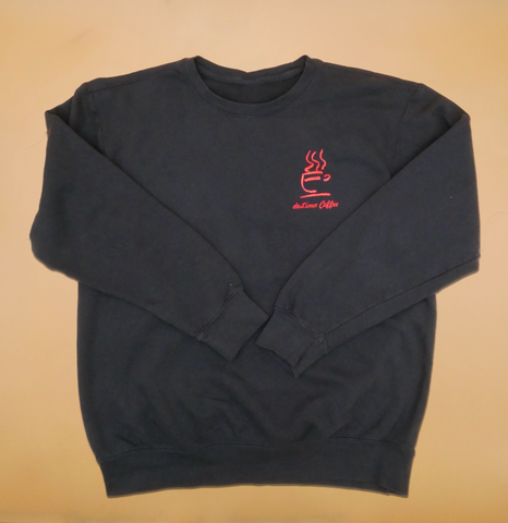 Black Crew Neck Sweatshirt